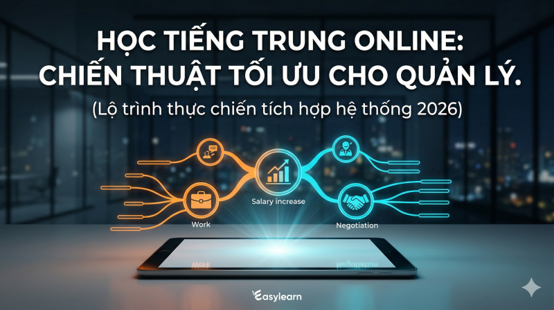 TỐI ƯU HÓA THỜI GIAN LÀM CHỦ TIẾNG TRUNG: 3 PHƯƠNG PHÁP HỌC KHOA HỌC DÀNH CHO QUẢN LÝ VÀ NHÂN VIÊN VĂN PHÒNG