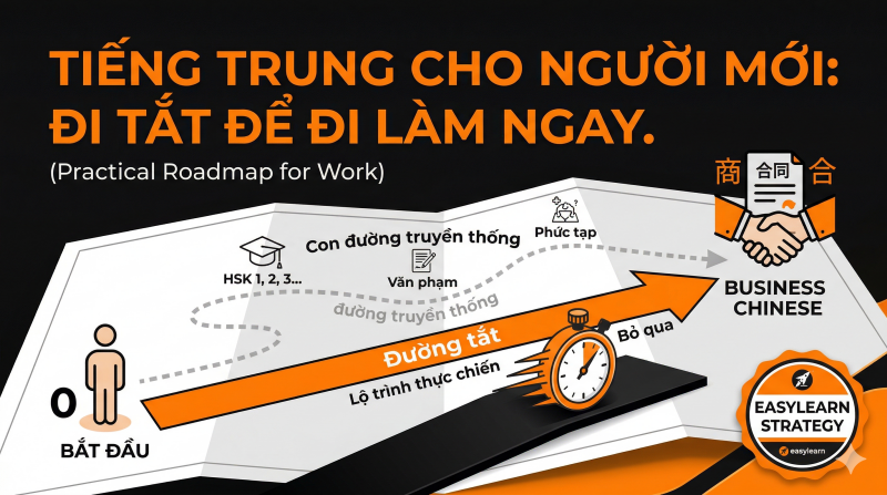 Tiếng Trung cho người mới bắt đầu: Nên học thế nào để sau này dùng được trong công việc và tiếng Trung thương mại?
