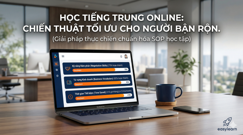 Học tiếng Trung online có hiệu quả không? Câu trả lời chi tiết cho người mới bắt đầu