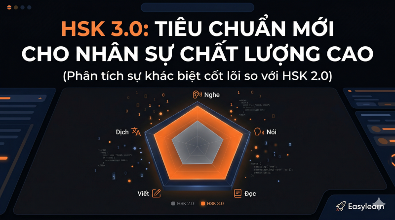 HSK 3.0: Những Điểm Mới Nổi Bật So Với HSK 2.0