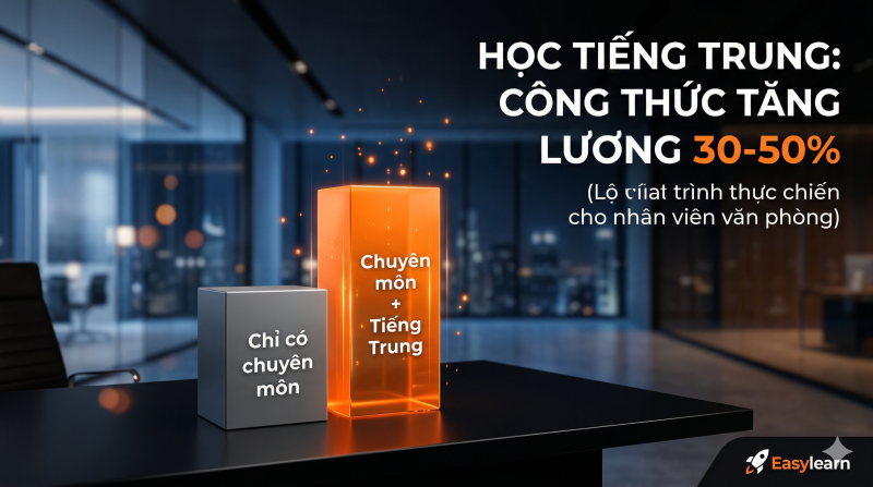 Nhân viên văn phòng Việt Nam có nên học tiếng Trung để tăng lương không?