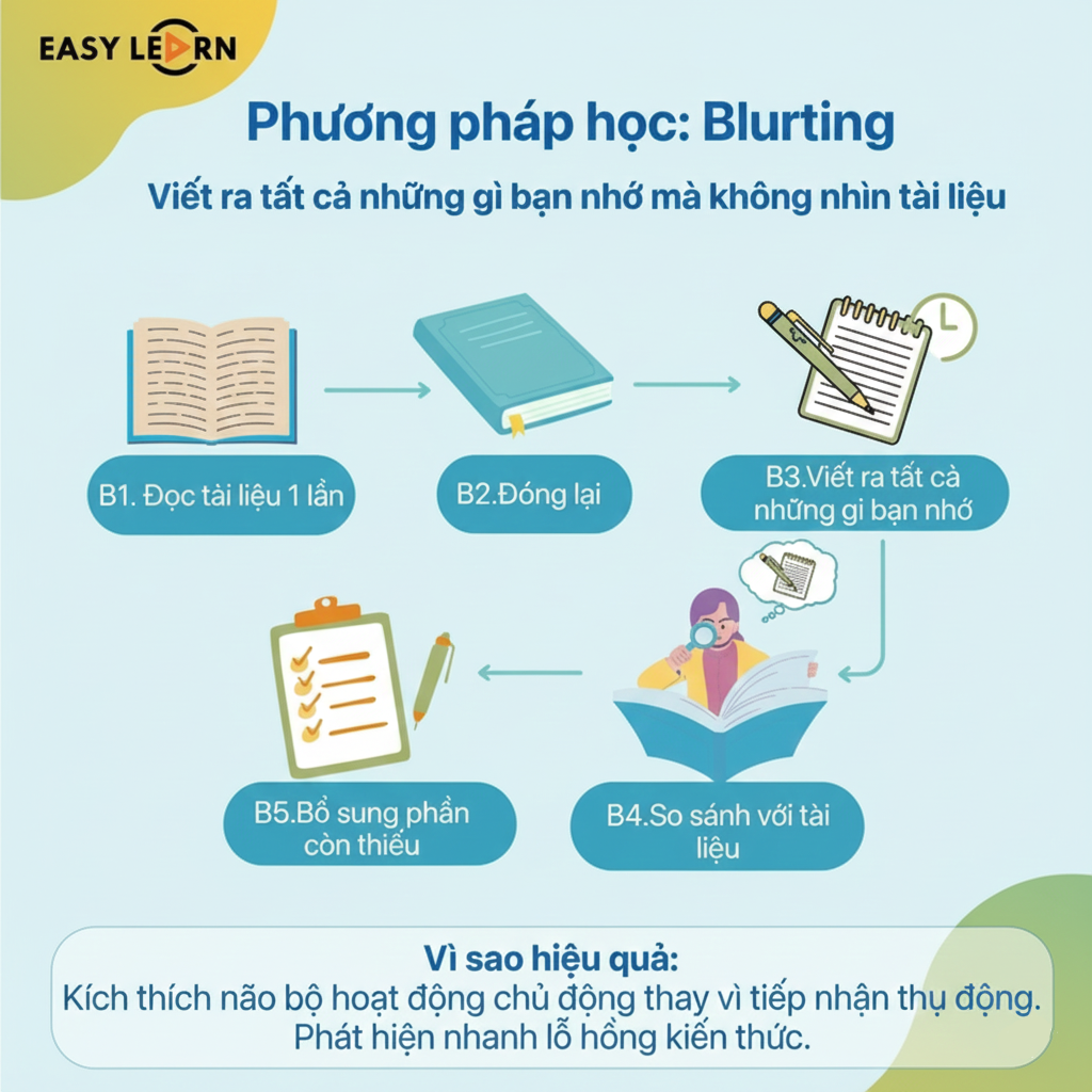Phương ph&aacute;p học Blurting